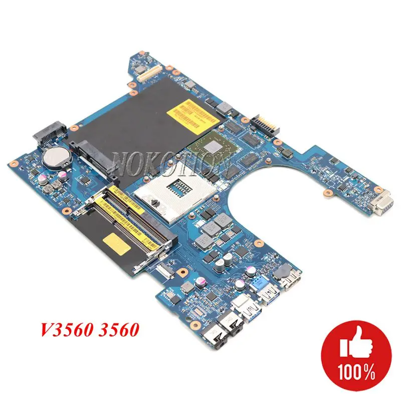 NOKOTION CN-0RDH49 0RDH49 RDH49 для Dell Vostro 3560 V356 Материнская плата ноутбука QCL00 LA-8241P материнская плата HM76 HD7600M 1 Гб