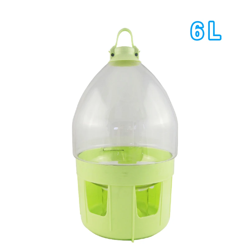 Фото Голуби подачи воды 2L/4L/6L/8L Горшок Пластик поилка для домашнего животного ручка Голуби подачи воды 2L/4L/6L/8L Горшок Пластик поилка для домашнего животного ручка