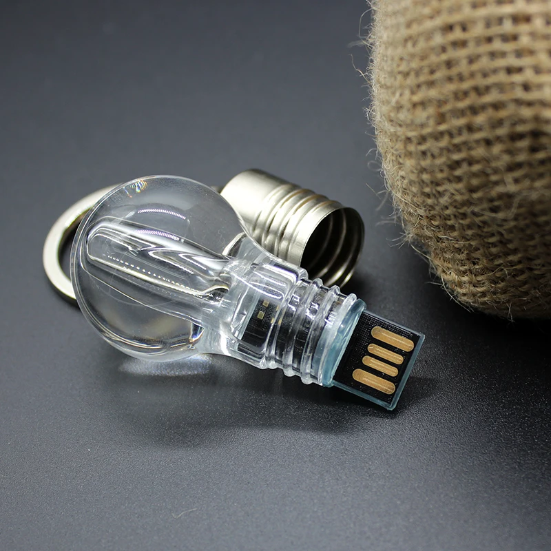 Светильник USB флэш-накопитель 4 ГБ 8 ГБ 16 ГБ 32 ГБ модный U диск 64 Гб ручка для ключей флешка, подарок