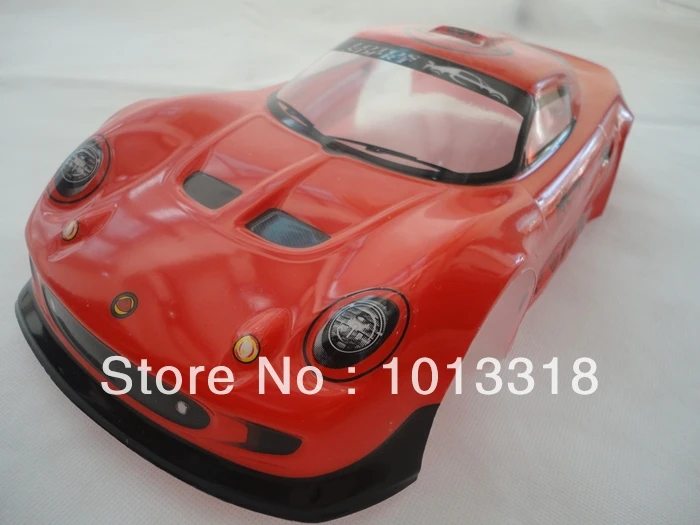Ewellsold 033 1/10 масштаб на дороге дрейф автомобиль Окрашенные ПВХ корпус 190 мм для