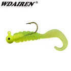 7 шт.упак. jig мягкая Рыболовная Приманка 5 см 2,8 г объем хвост приманки из свинца голова Мягкая приманка для соленой воды Пресноводная Карп рыболовные снасти