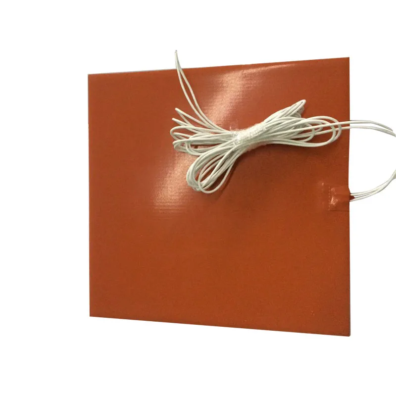 

400x600x1.5mm Heating Mat for 3D Printer Flexible Silicone Rubber Heater Heating Pad 220v 1200W adhesive 1side 100k thermistor