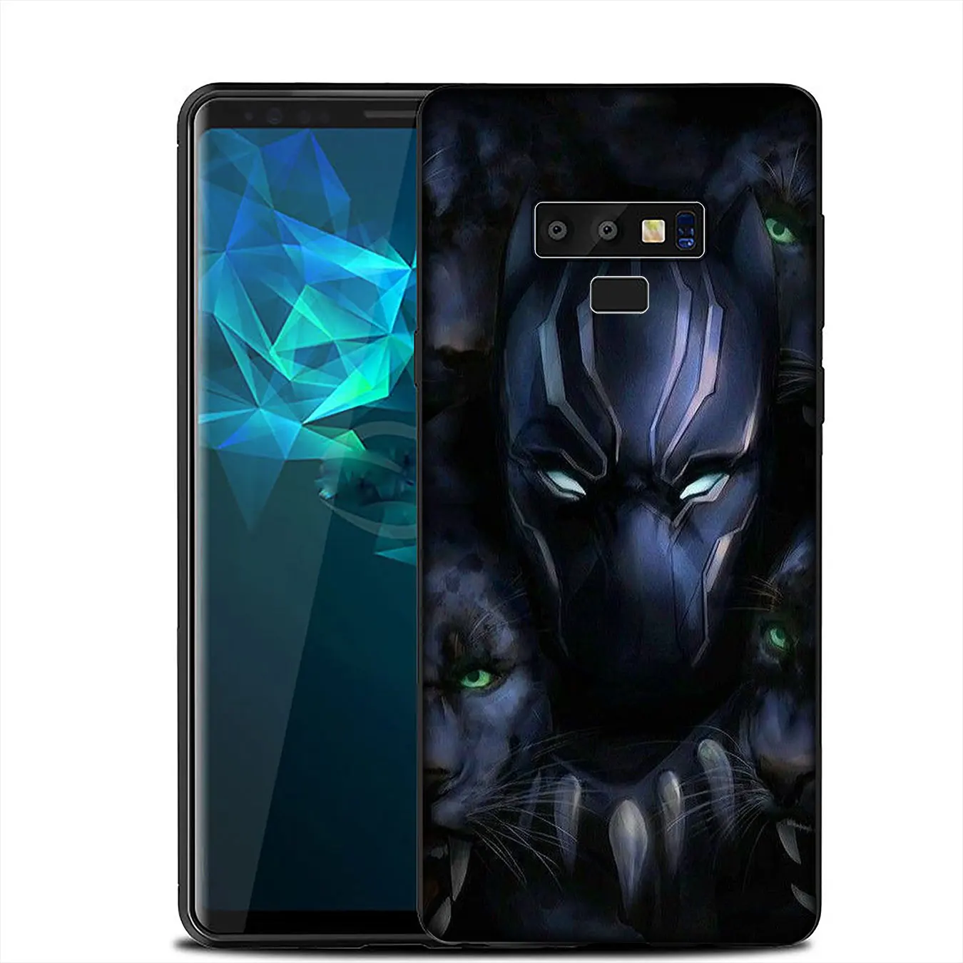 IYICAO Черная пантера Marvel Мягкий силиконовый чехол для Samsung Galaxy A6 Plus A9 A8 A7 2018 A3 A5 2016 2017