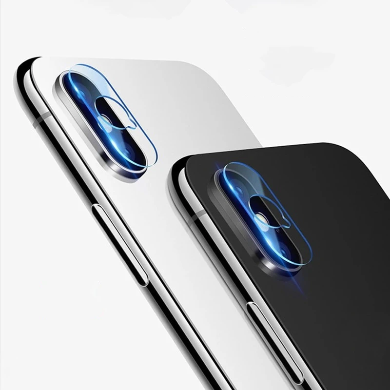 Защитное стекло для экрана iPhone XR X XS MAX 8 7 6 6s Plus объектива камеры|Защитные стёкла и