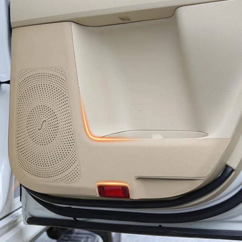 Tonlinker чехол Наклейка для Toyota PRADO 2010-18 автомобильный Стайлинг 4 шт. микрофибра кожа двери интерьер анти-грязный коврик Обложка Наклейка s