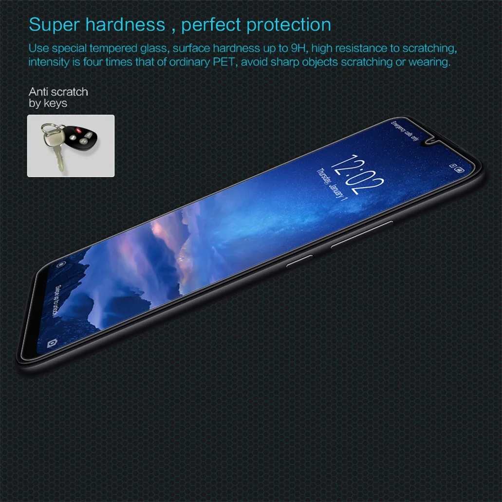 Закаленное стекло для Xiaomi Redmi 7 7A защитная пленка экрана Nillkin Amazing H