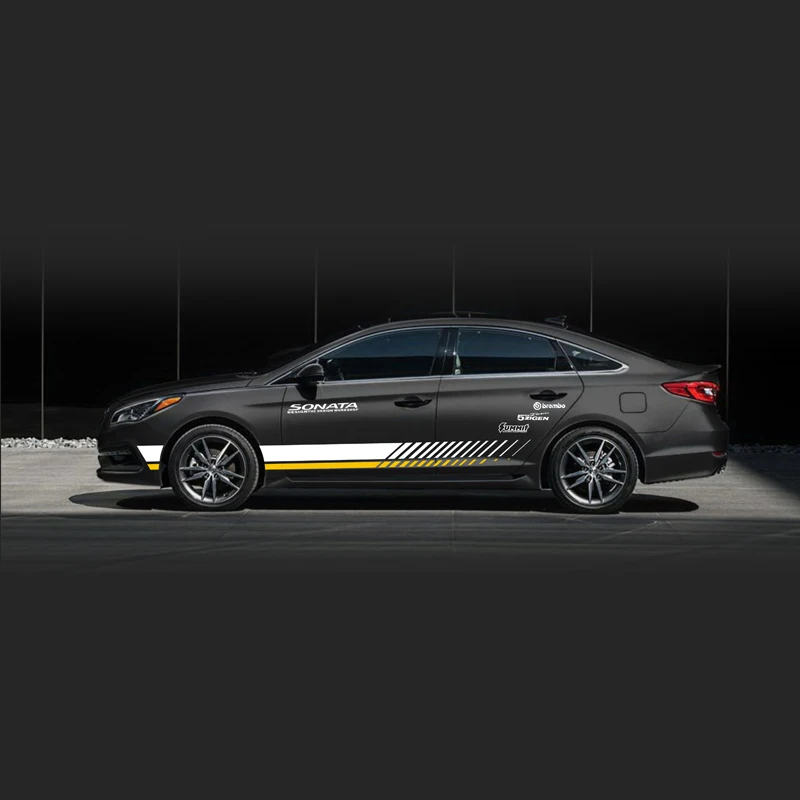 Автостайлинг TAIYAO Спортивная Автомобильная наклейка для Hyundai Sonata Mark Levinson