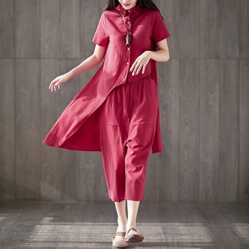 Женский офисный однобортный комплект из двух предметов необычный с отложным