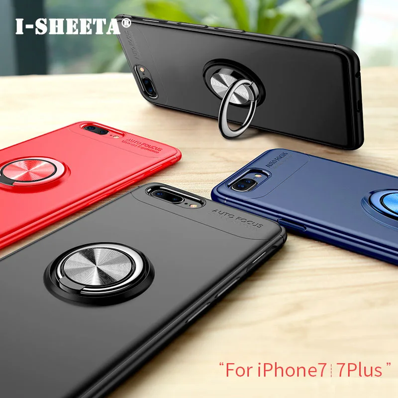 Противоударная защита для iphone 6/6 S Plus 360 держатель с магнитным креплением стенд