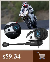 Motorcycle Helmet Walkie-talkie 1200 M Duplex Riding Walkie-talkie V6