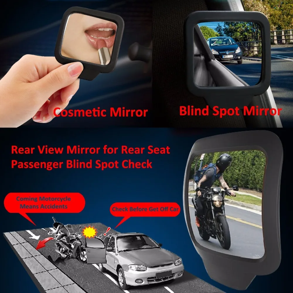 Автомобильное зеркало заднего вида с регулируемым углом обзора 270 градусов|rear view