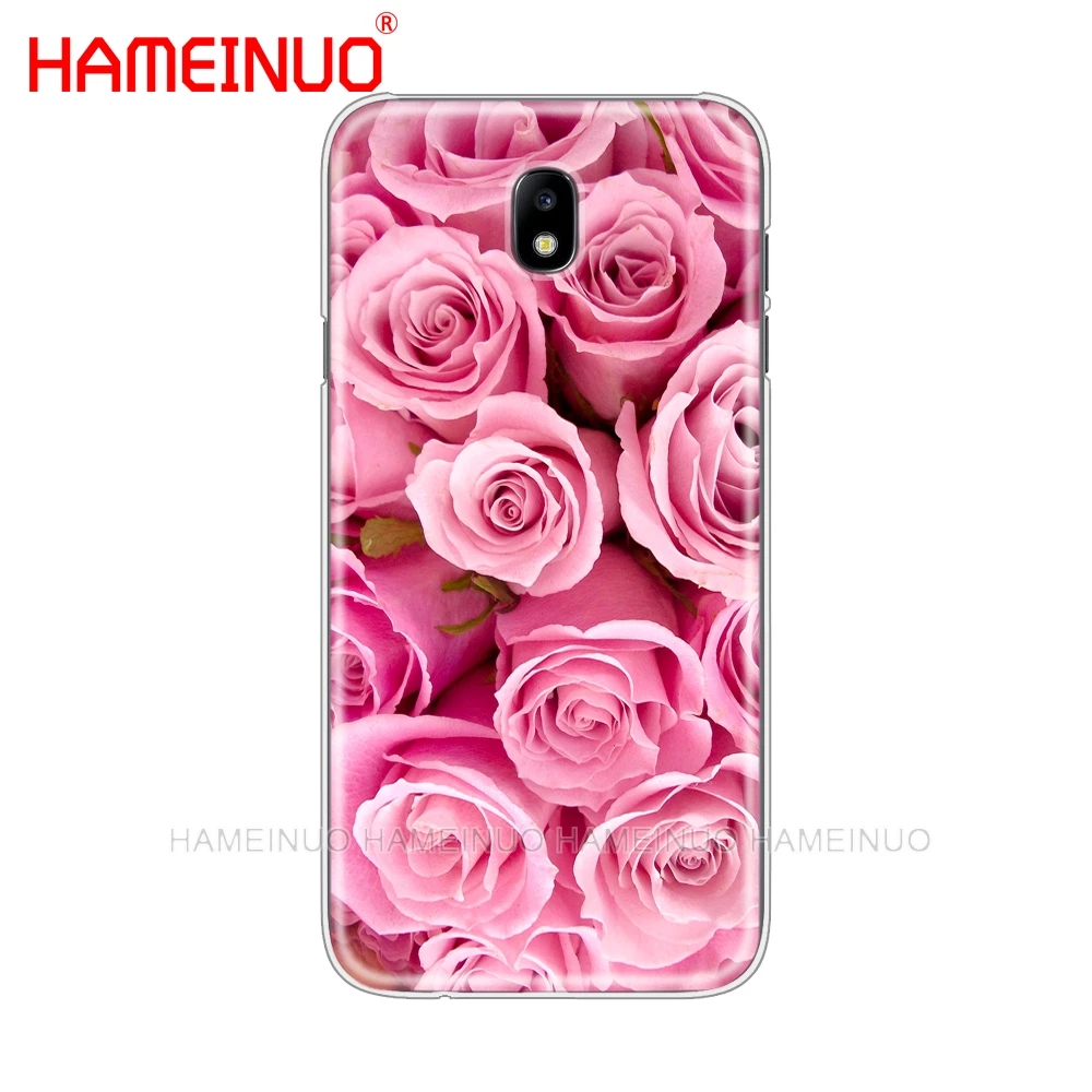 HAMEINUO красная бабочка на белой розы цветок чехол для телефона Samsung Galaxy J3 J5 J7 2017 J527