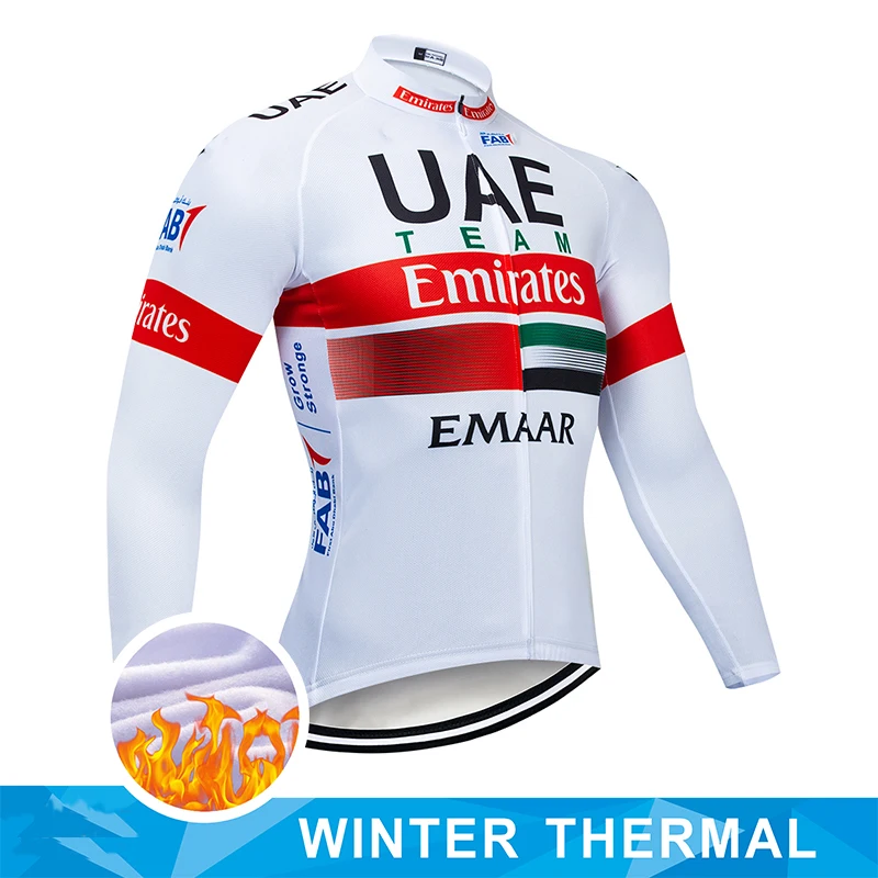 winter jersey Pro зимний термальный флисовый комплект длинная велосипедная футболка 9D гелевая подкладка велосипедные брюки мужские MTB Ropa Ciclismo Bi велосипедная одежда - Цвет: winter jersey