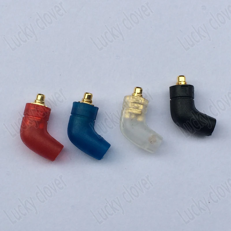 4 шт. встроенные L образные штырьковые разъемы для наушников Shure SE215 / SE315 SE425 SE535 UE900|l