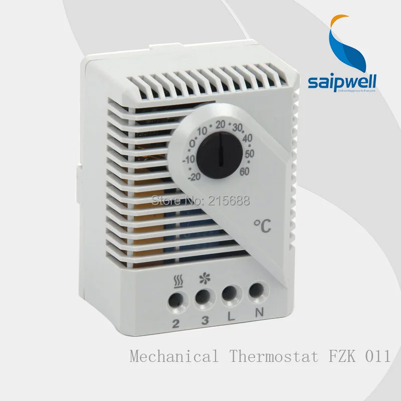 Saip самые популярные Регулируемый механический термостат FZK011 120VAC 250VAC DC30W|mechanical