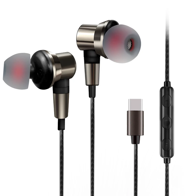 XIAMI earphone For huawei p20 P20 pro oneplus Type-c Earphone with Mic Type C Earphones for xiaomi Max 2 Phone 3.5MM | Электроника