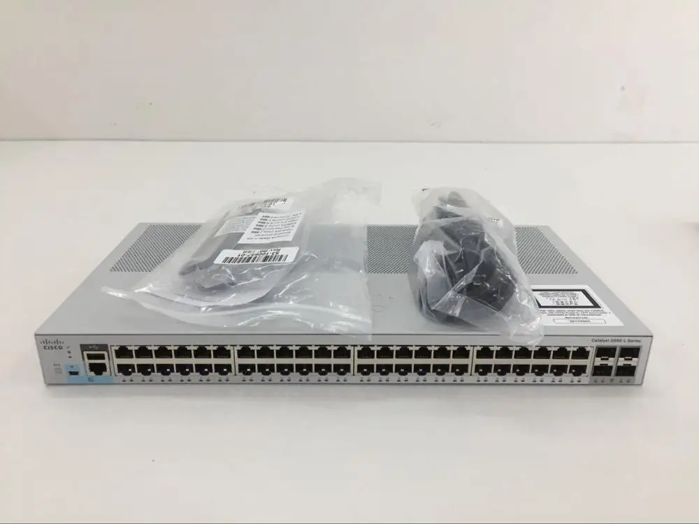 Фирменная Новинка катализатор 2960L WS-C2960L-48TS-AP 48 портовый коммутатор питания через Ethernet WS-C2960L-48TS-LL