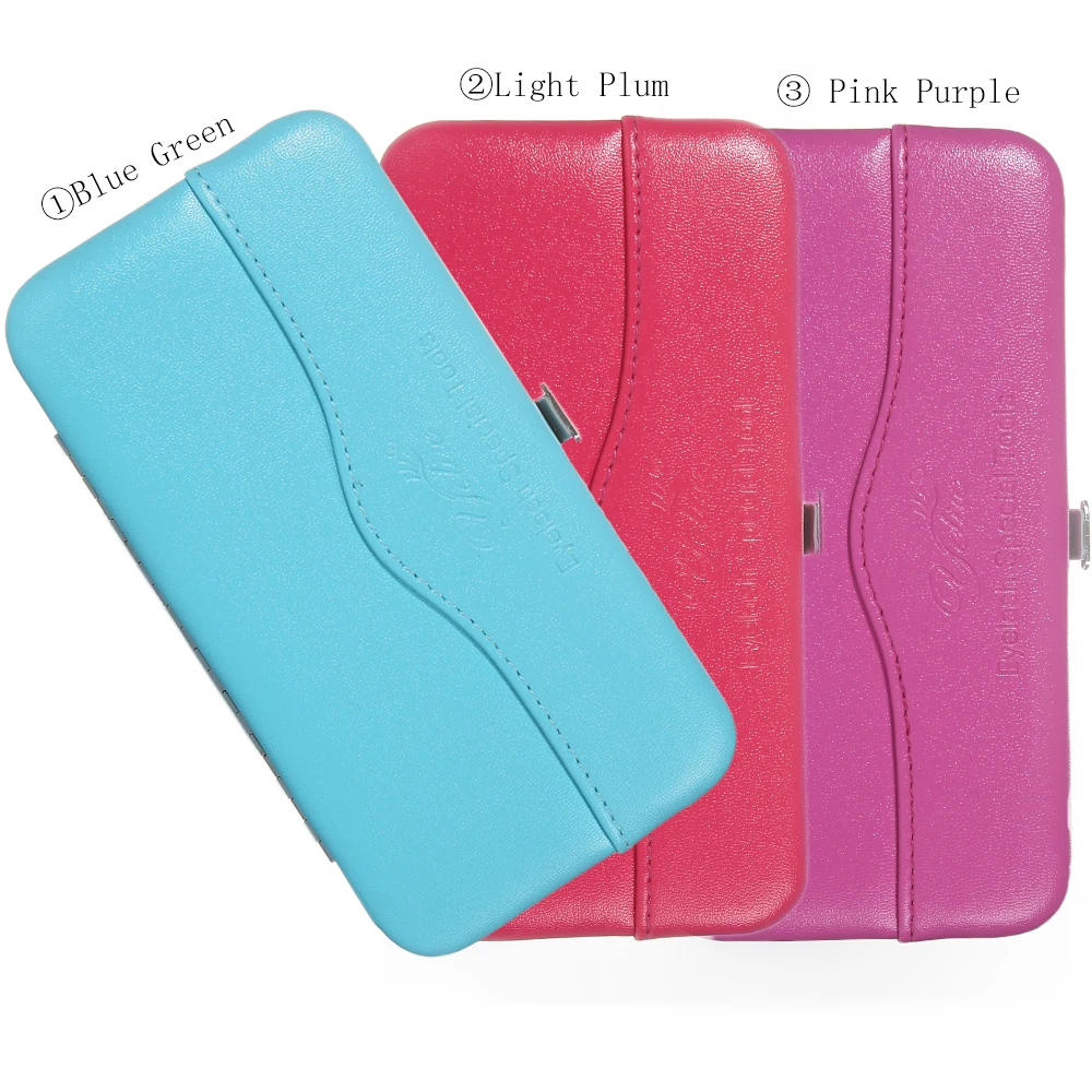 Eyelash Extension Tweezers Box Lashes Extensions Tools Bag Eyelashes Kit Cosmetic Case eyelash case makeup 9 colors | Красота и