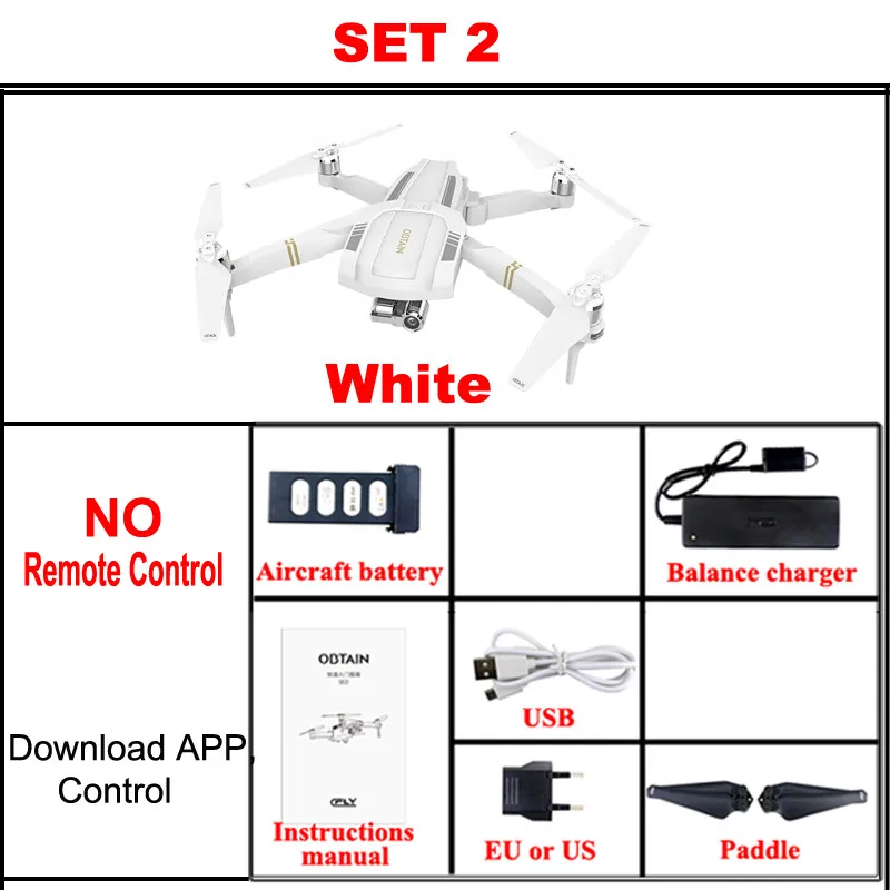 SET2 Lamsam получить складной селфи Дрон с камерой gps FPV в режиме реального времени RC Квадрокоптер удержание высоты Rc вертолет пульт дистанционного управления игрушка - Цвет: SET2