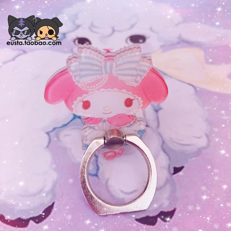 1 шт. милый мультяшный держатель для телефона MyMelody Kuromi, аксессуары для кукол