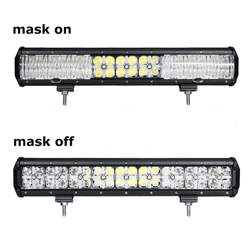Улучшенная линза Oslamp 7D прямая Светодиодная панель 17 28 34 40 45 дюймов + ДХО для