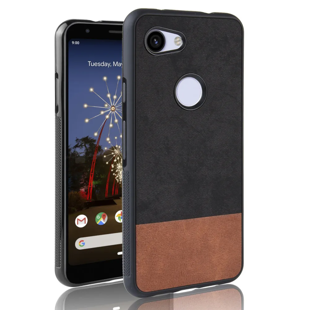 Чехол-накладка для Google Pixel 3a / Google Pixel 3a XL, тканевый противоударный, 3 a XL 3aXL