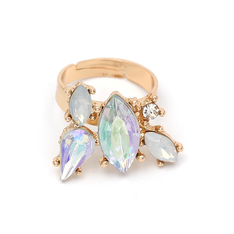 Разноцветные обручальные Регулируемые кольца для женщин и девушек | Украшения