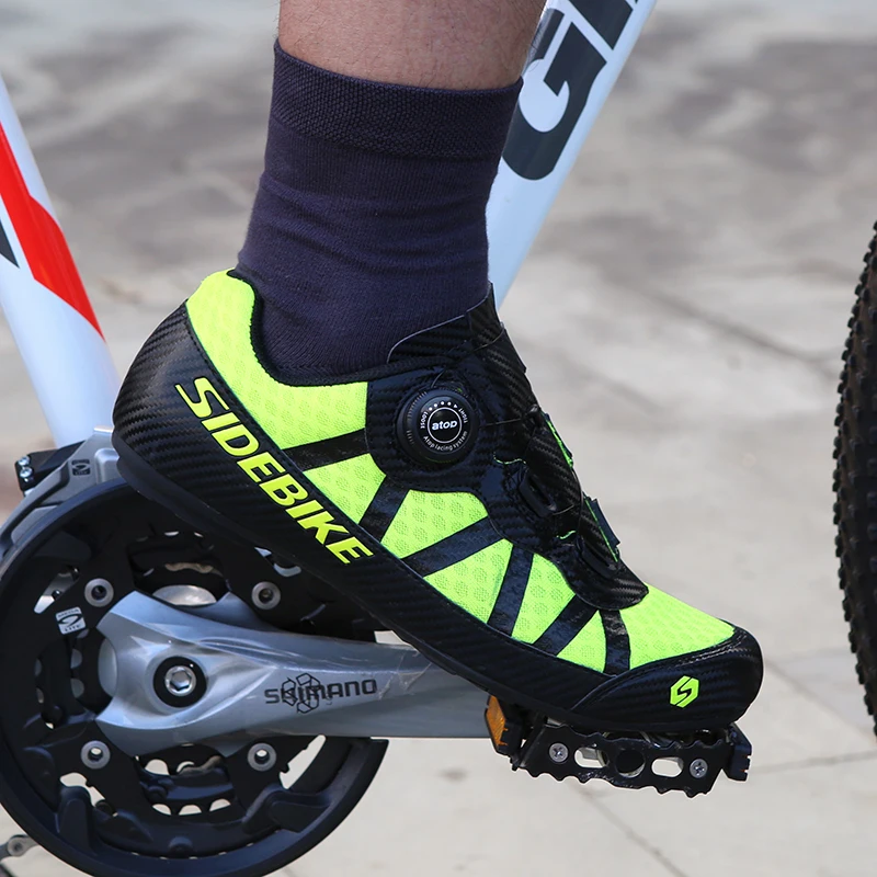 Sidebike Unisex Outdoor Leisure Riding Shoes Mountain Bike Road Cycling Antiskid Breathable Sneakers Sapatos 36-46 | Спорт и