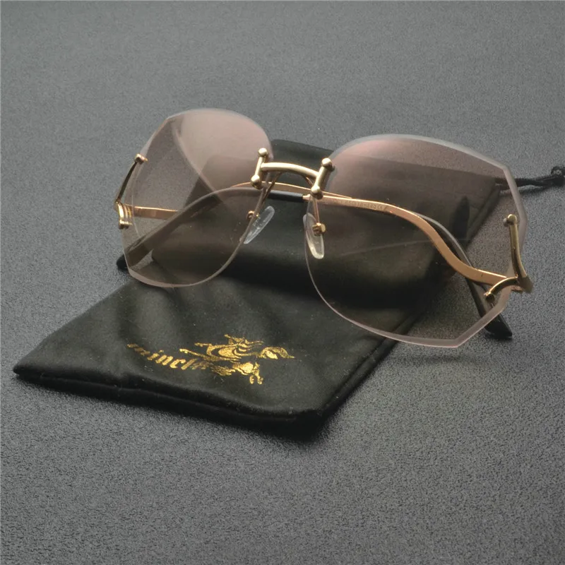 MINCL2019 новые негабаритные солнцезащитные очки для женщин ретро заклепки
