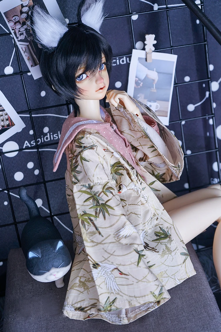 Кукла BJD одежда подходит для 1/3 1/4 1/6 MSD uncle unisex свободная версия и ветрозащитная