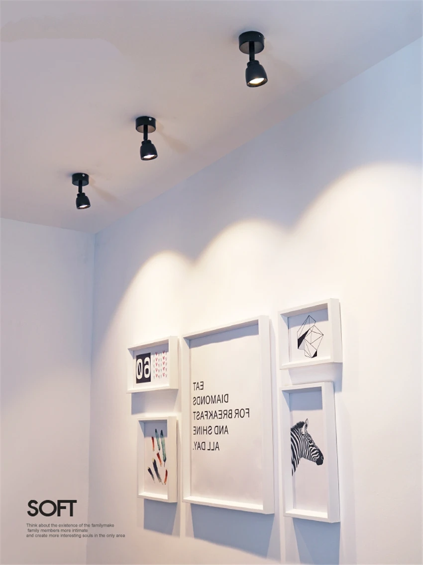 Яркий светодиодный фонарь потолочный светильник всасывающая Верхняя лампа для