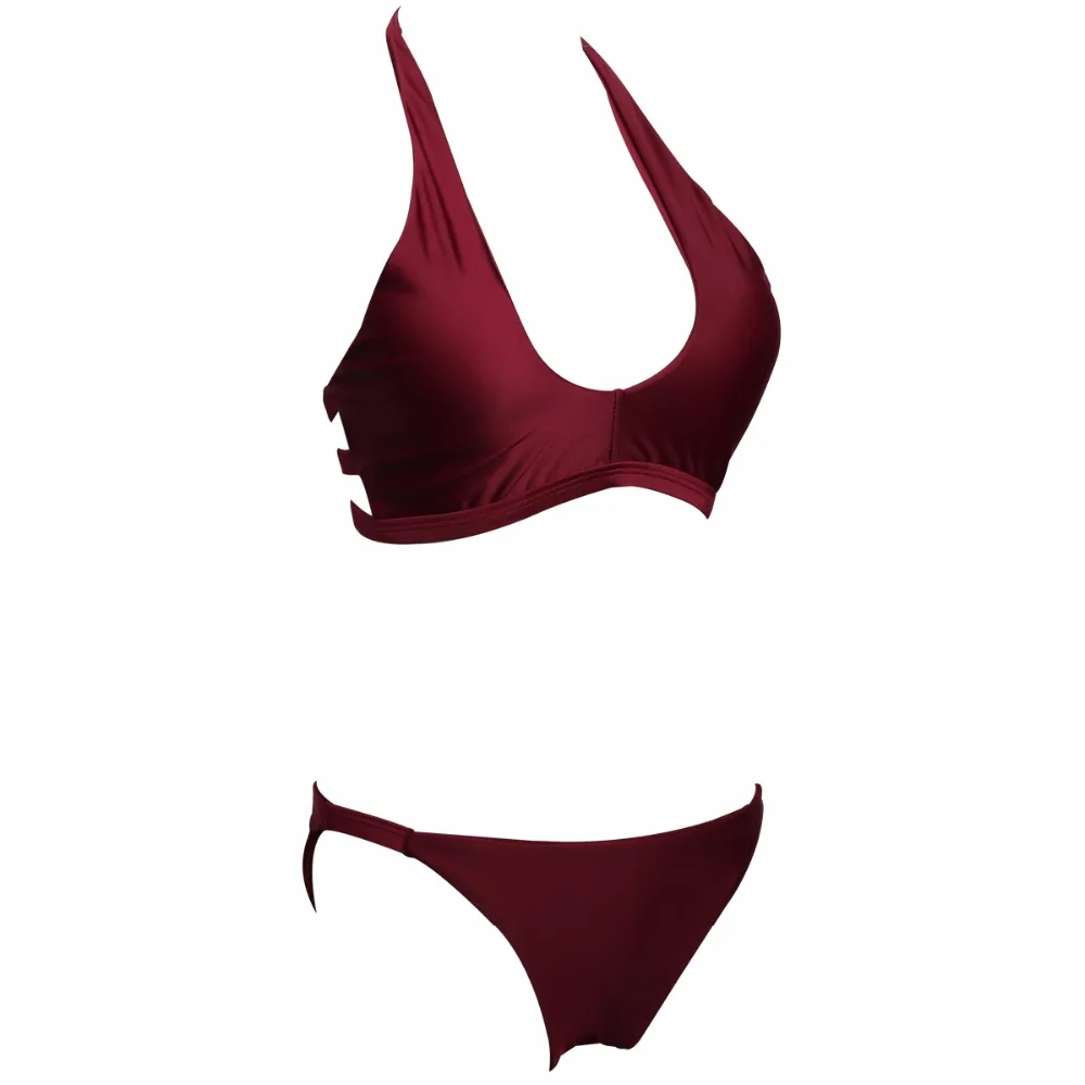 2018 Новый сексуальный женский сплошной купальник купальный костюм бразильские