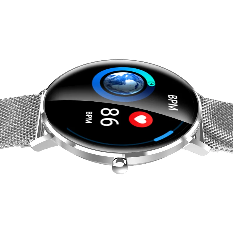 Белый BINSSAW L6 Смарт-часы водонепроницаемые Android смарт-часы Bluetooth браслет сердечного ритма шагомер плавание Ip68 напоминание о звонке - Цвет: Белый