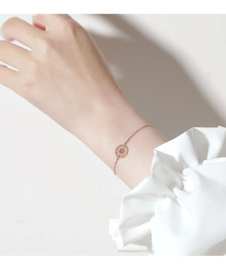 Женский браслет в виде цветка, модные свадебные ювелирные изделия, цветок, опал, очаровательные браслеты, золотой цвет, кристалл, массивные браслеты, браслеты в стиле бохо