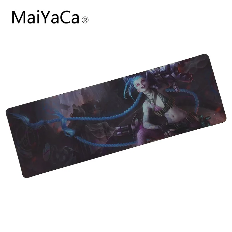 MaiYaCa игровой коврик для мыши Джинкс качество полноцветная печать классический