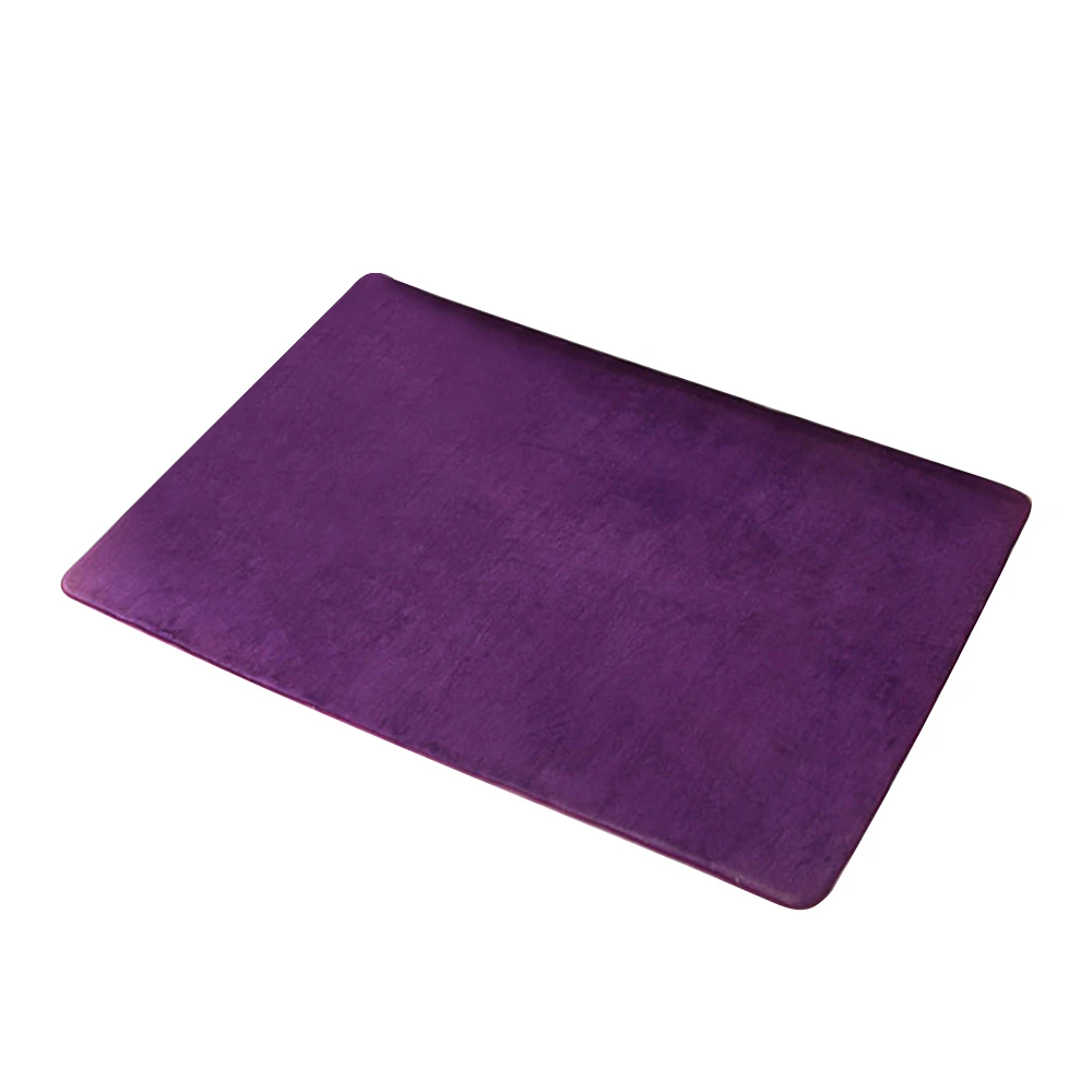 purple 60x100 см Противоскользящий волшебный коврик для двери, коврик для двери, супер впитывающий ковер, кухонные коврики, красочный Противоскользящий коврик, пылезащитный интерьер, 1 шт - Цвет: purple