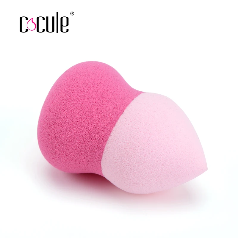 Cocute девушка подарок 1 шт. макияж основа губка с ручкой косметическая пуховка пудра гладкая Капля воды Puff beauty esponja