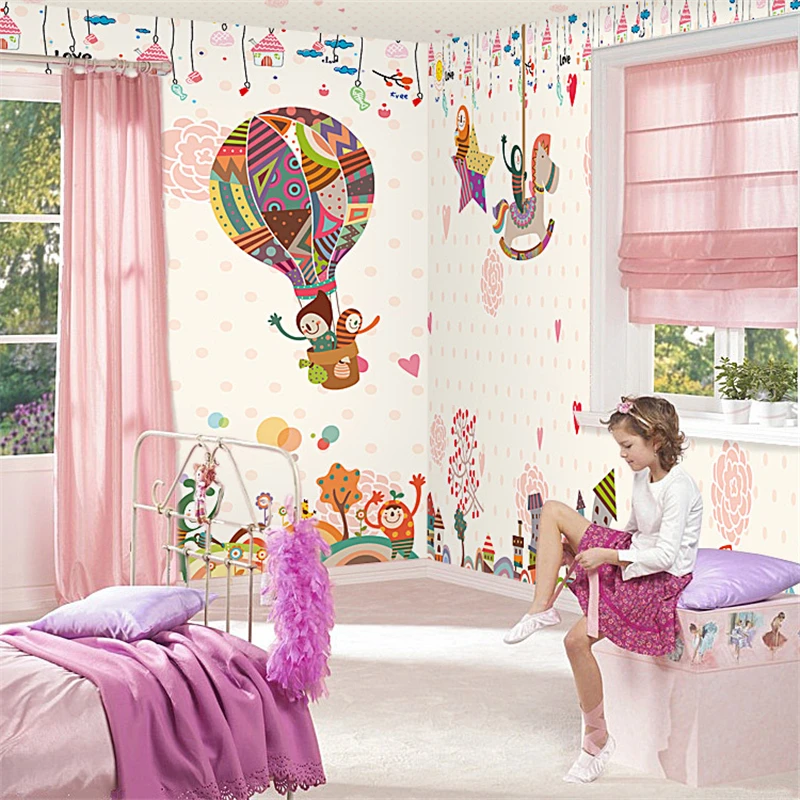 3D обои для детской комнаты бесшовные большие и спальни клейкие площадки |
