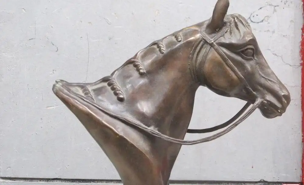 15 &quotЗападная бронза мраморная художественная статуя резной Чемпион первая