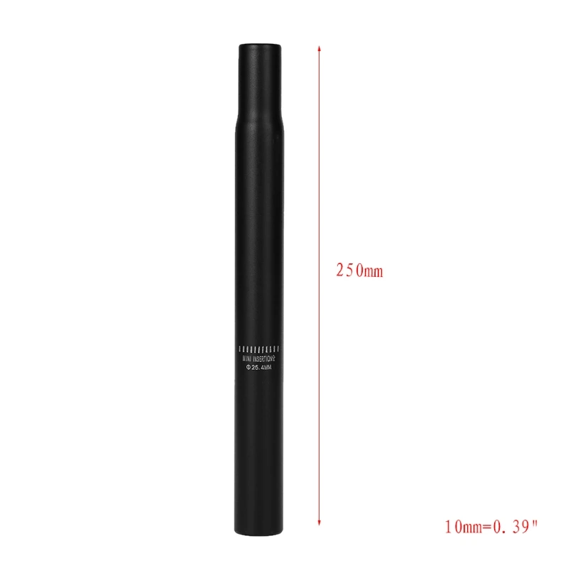 

Bicycle Seat Post Aluminum Alloy 25.4x250mm Tube MTB Mountain Road Bike Cycling