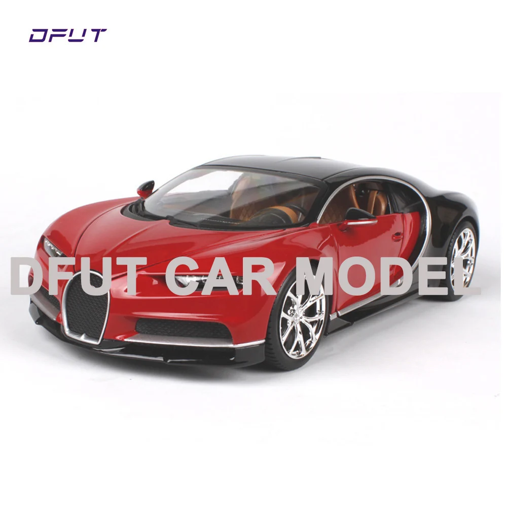 Модель автомобиля Bburago 1:18 Chiron металлическая литья под давлением игрушки для
