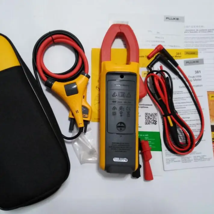 100% Аутентичный Fluke 381 F381 удаленный дисплей True rms зажим переменного/постоянного