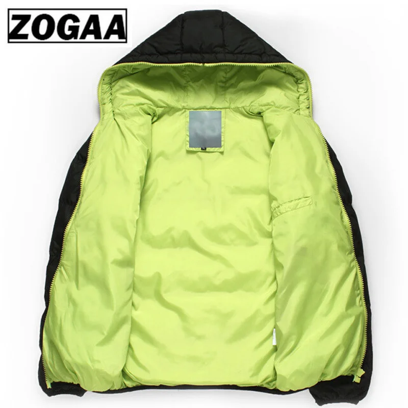 Мужская повседневная куртка на молнии с капюшоном теплая Повседневная