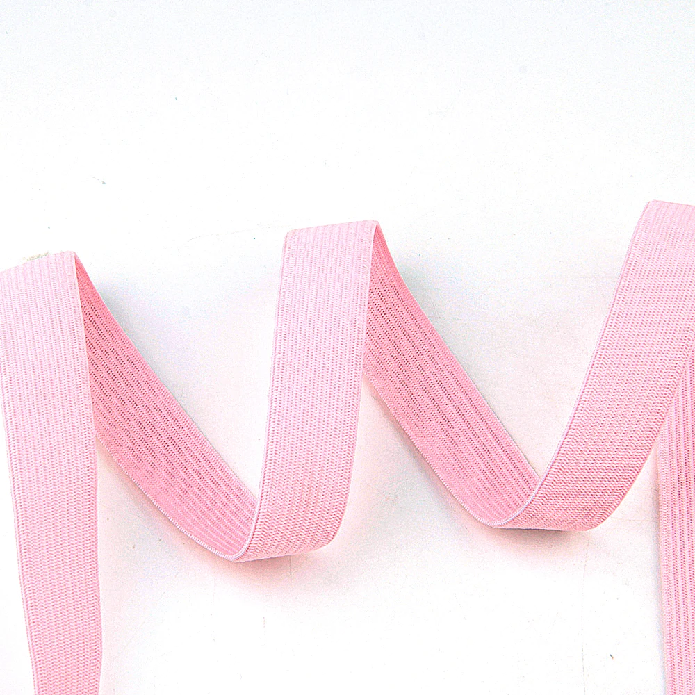 5 light pink Цветные эластичные ленты 2 см 5 м плоские Швейные резинки для нижнего белья трусы Бюстгальтер резиновая одежда декоративный мягкий пояс - Цвет: 5 light pink