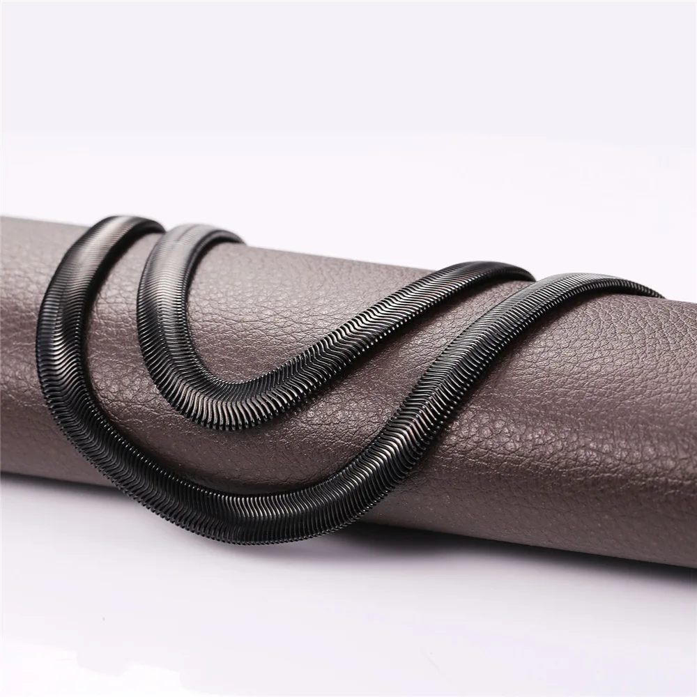 U7 Золотой/ Серебряный Цвет Коренастый Цепь Ожерелье На Шею Мужской Хиппи