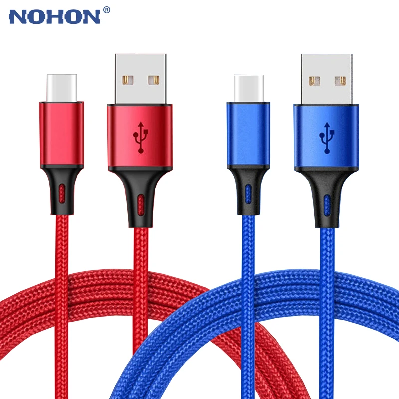 USB кабель для Samsung Galaxy S9 S8 Plus Note 8 9 длина 25 см 50 1 м 2 3 м|Кабели мобильных телефонов| |