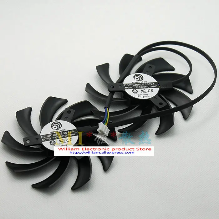 Видеокарта Sapphire Extreme Edition OC HD7950 HD7870 HD6790 HD6850 с двойным вентилятором PLD09210D12HH|fan msi|dual