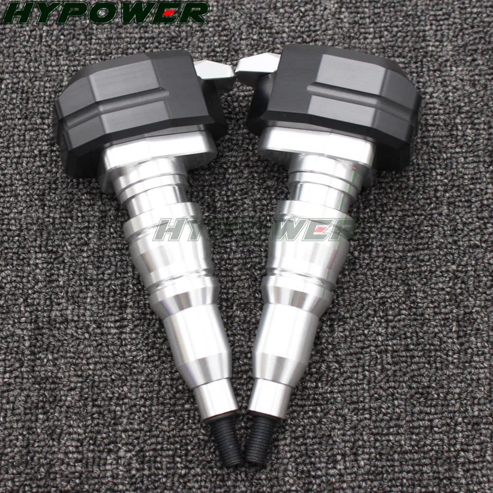 Silver 3 Для honda CBR 600 RR F2, F3, F4, F4i CB1000R CNC защита от падения рамка ползунок обтекатель Защита Анти Краш Pad протектор - Цвет: Silver 3