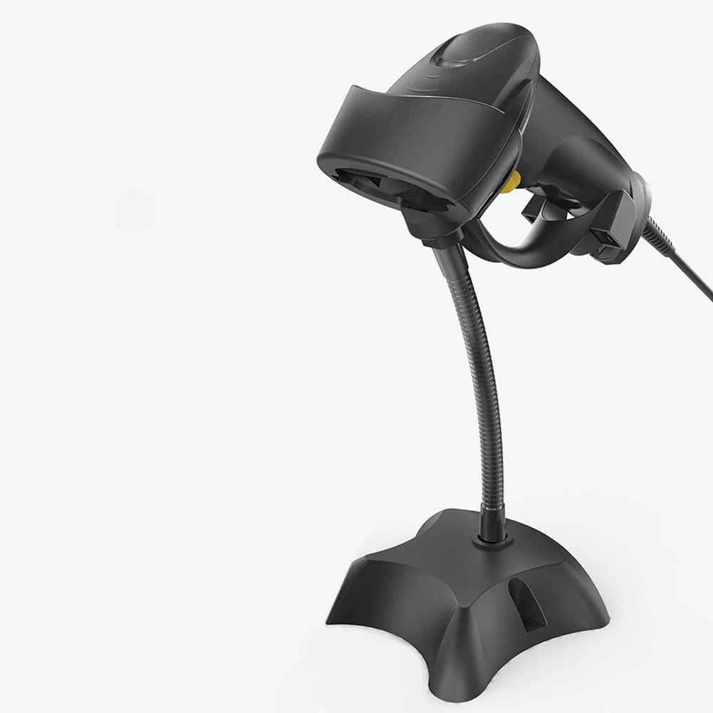 Сканирование 32Bit Long Range черный Plug And Play usb-штрих-код сканер для супермаркета