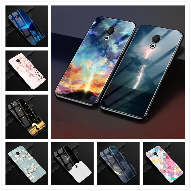 Для Meizu 15 Lite M15 чехол из закаленного стекла жесткий чехол для Meizu 15 Lite M15 чехол для задней панели для Meizu M15 15 Lite M871Q M871H чехол s
